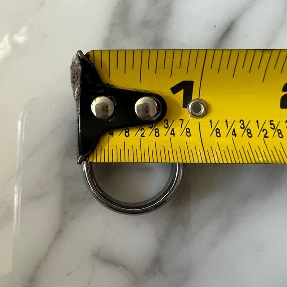 Tungsten Carbide Men's Wedding Band Size 8 Box included Low Key Unassuming - Picture 2 of 7